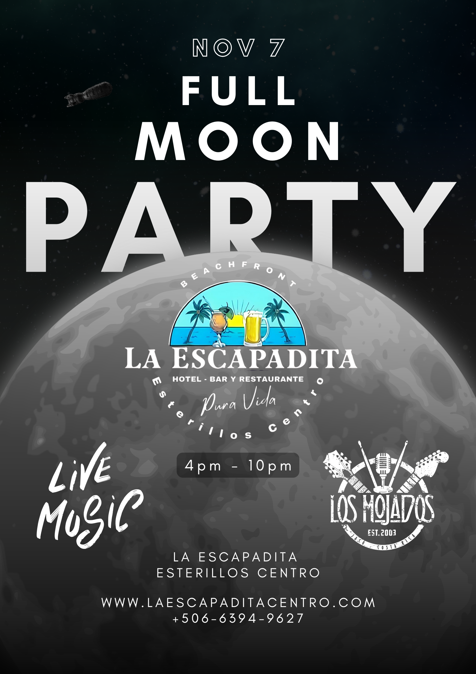 🌕 Full Moon Forecast: Strange Things Happen in Esterillos…