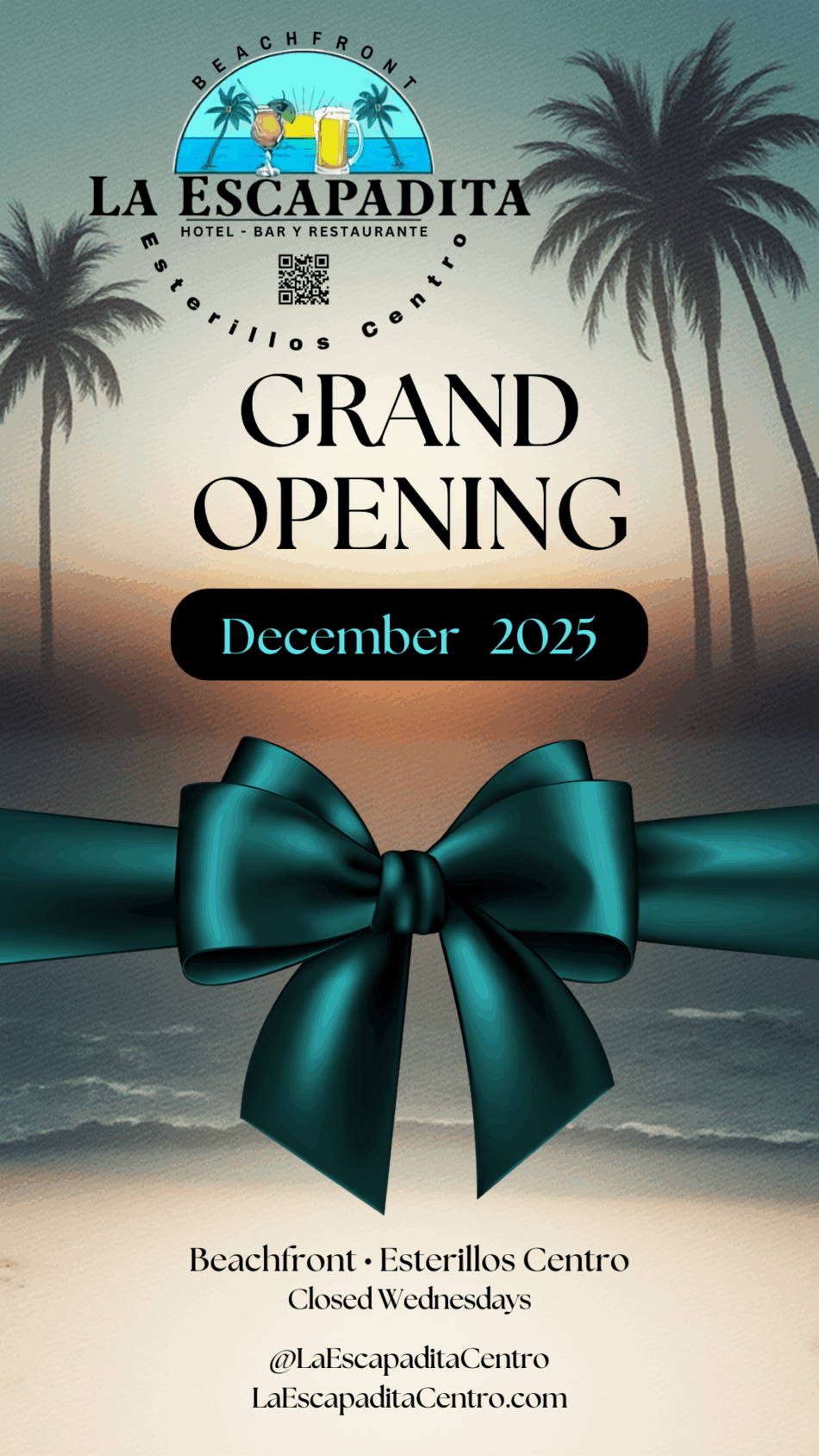 🌴 Welcome to La Escapadita: A New Beginning by the Sea